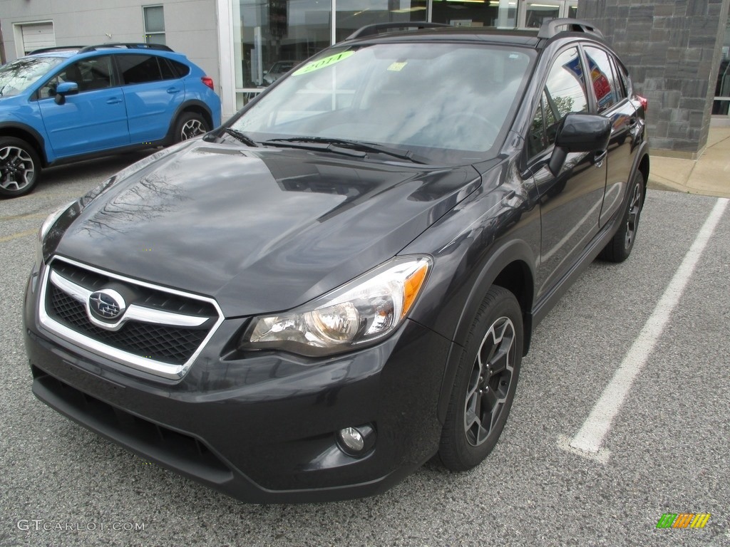 2014 XV Crosstrek 2.0i Limited - Dark Gray Metallic / Black photo #2