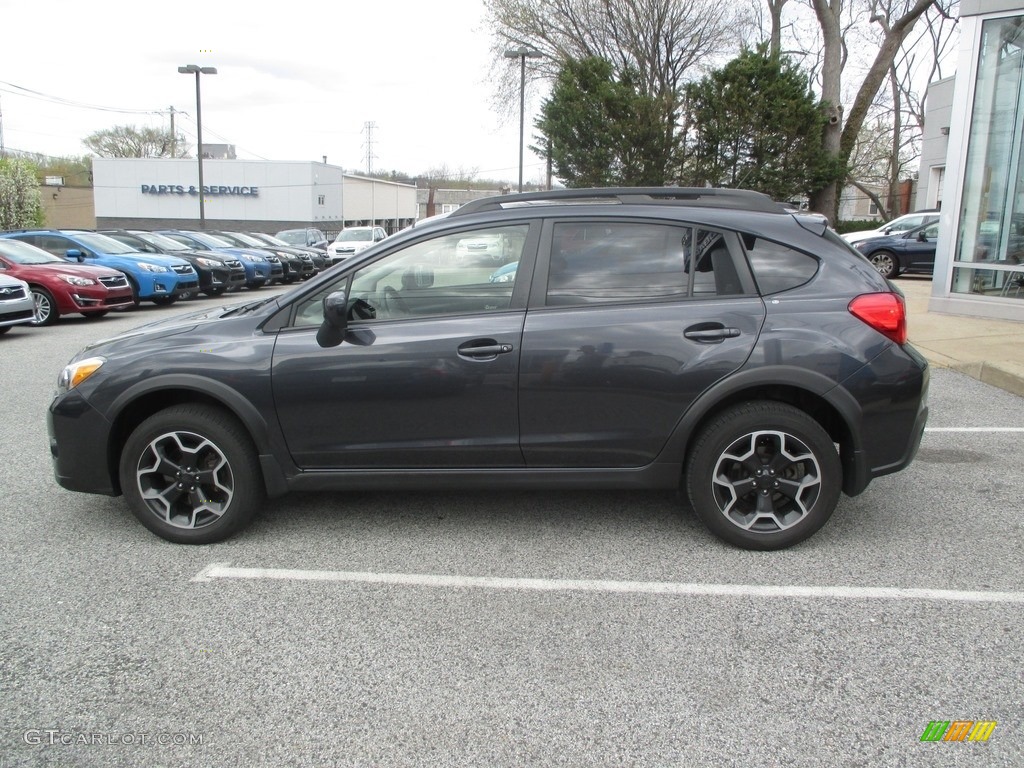 2014 XV Crosstrek 2.0i Limited - Dark Gray Metallic / Black photo #3
