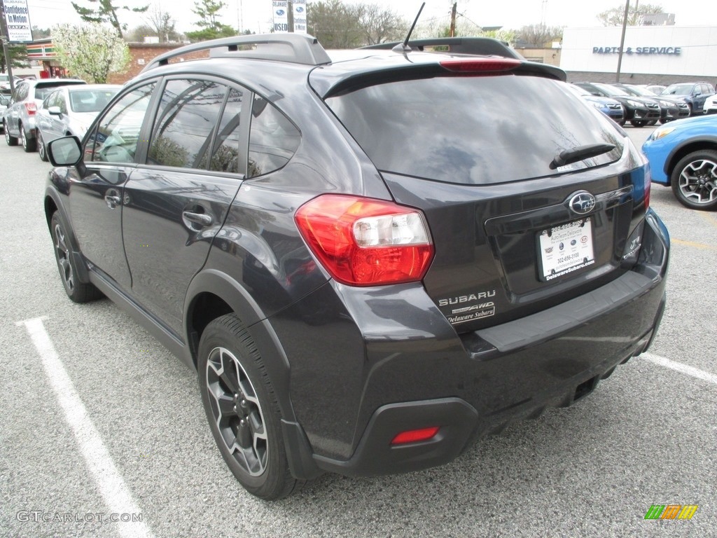 2014 XV Crosstrek 2.0i Limited - Dark Gray Metallic / Black photo #4