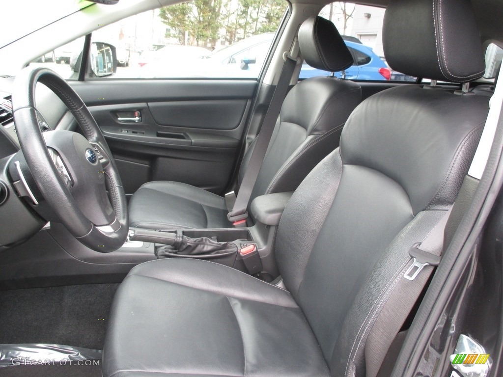 2014 XV Crosstrek 2.0i Limited - Dark Gray Metallic / Black photo #10
