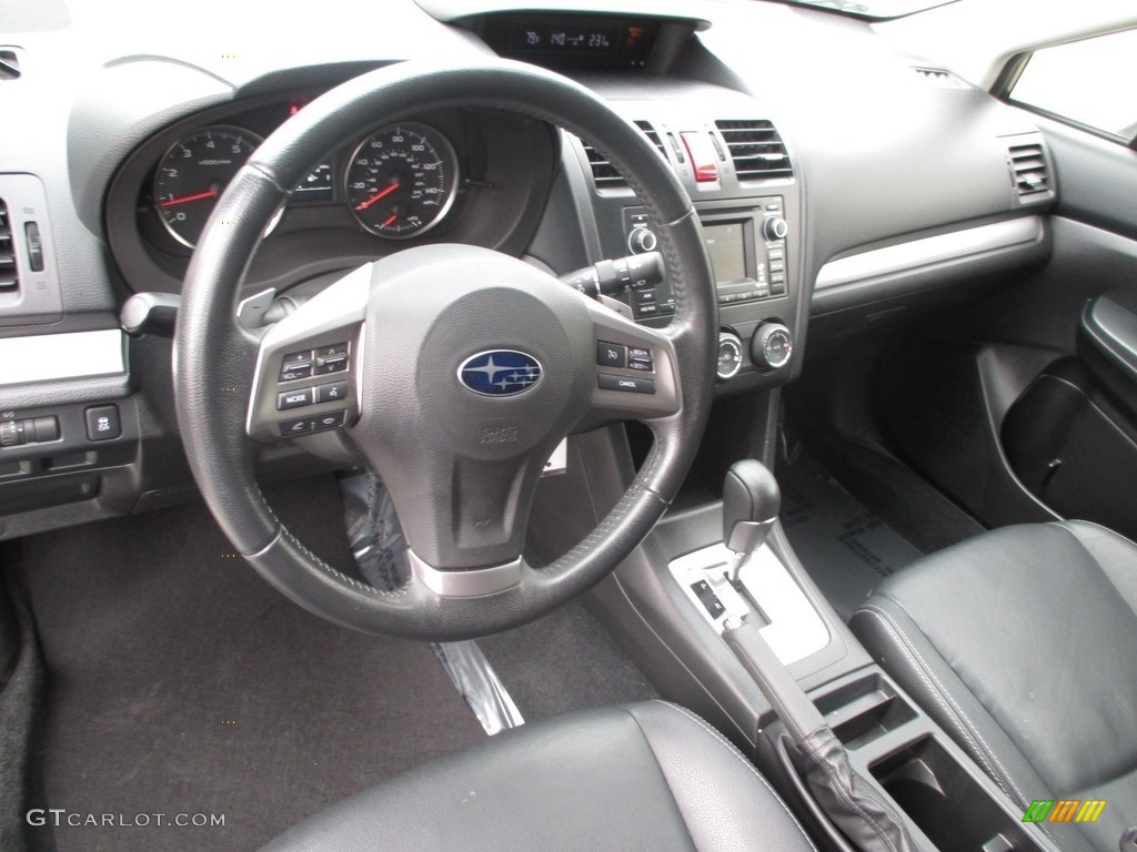 2014 XV Crosstrek 2.0i Limited - Dark Gray Metallic / Black photo #11