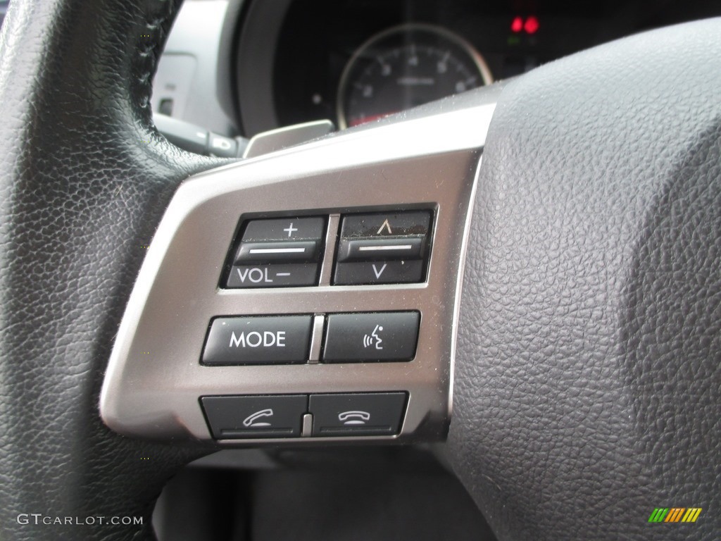 2014 XV Crosstrek 2.0i Limited - Dark Gray Metallic / Black photo #13