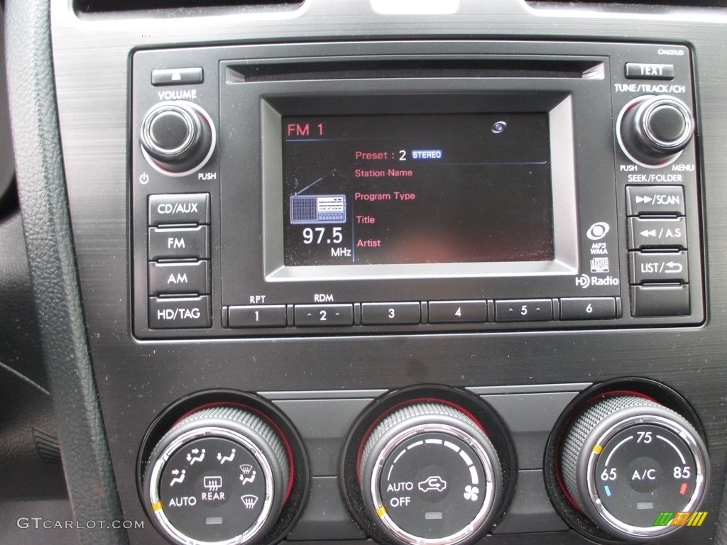 2014 XV Crosstrek 2.0i Limited - Dark Gray Metallic / Black photo #16