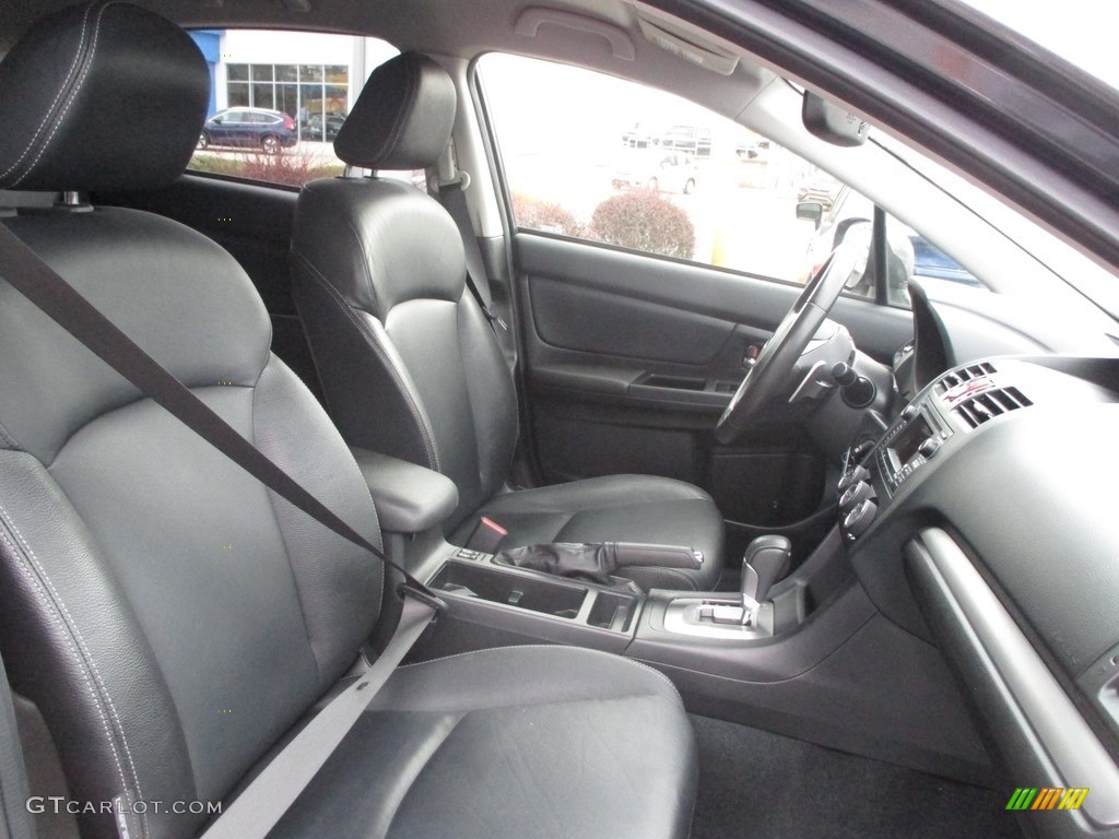 2014 XV Crosstrek 2.0i Limited - Dark Gray Metallic / Black photo #29