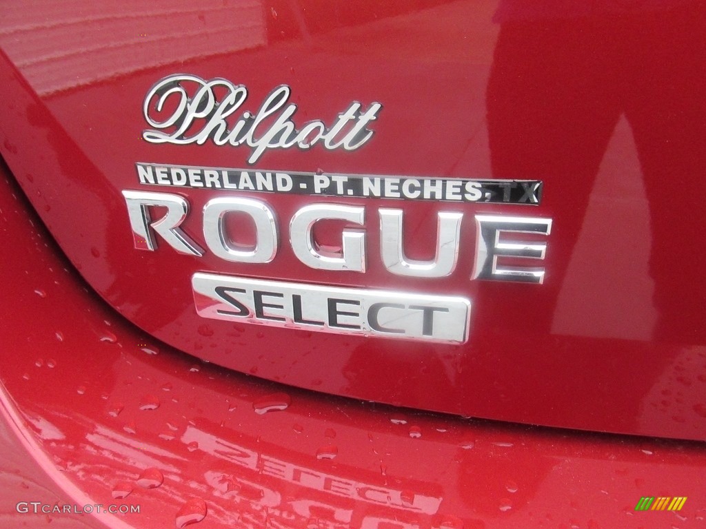 2015 Rogue Select S - Cayenne Red / Black photo #14