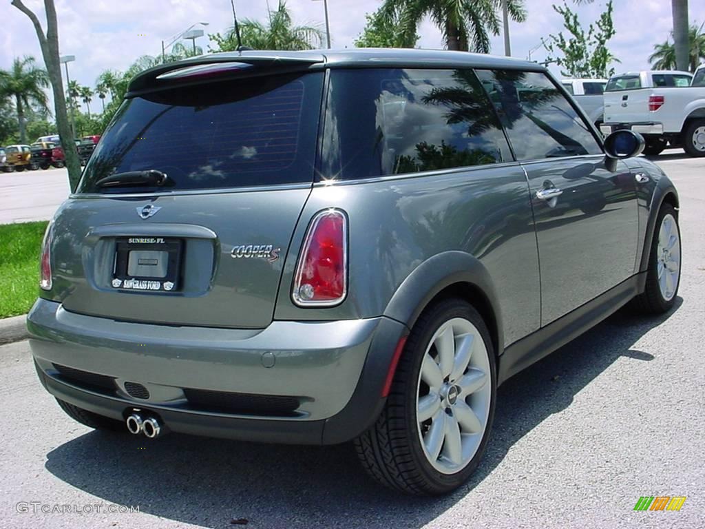 2005 Cooper S Hardtop - Dark Silver Metallic / Space Grey/Panther Black photo #3
