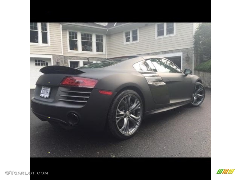 2015 R8 V10 Plus - Mythos Black Metallic / Black photo #8