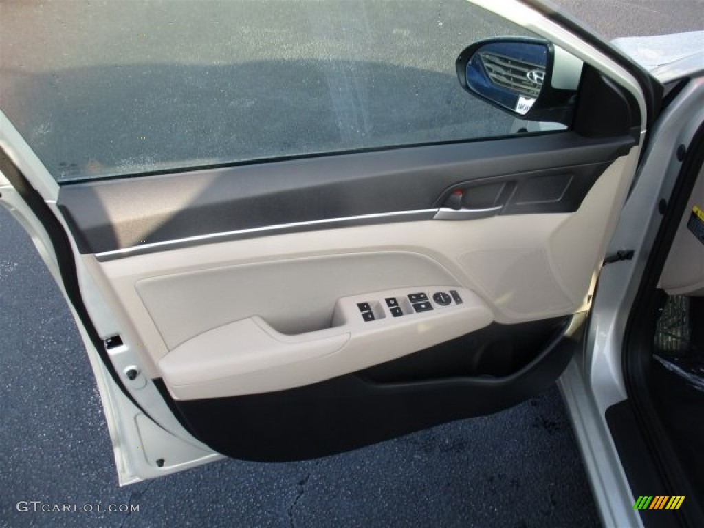 2017 Elantra SE - Beige / Beige photo #18