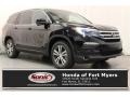 2016 Crystal Black Pearl Honda Pilot EX-L AWD  photo #1