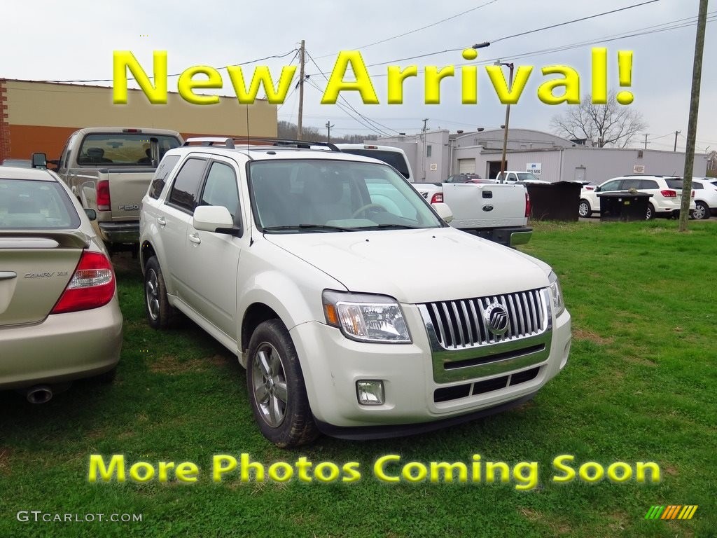2011 Mariner Premier V6 AWD - White Suede / Black photo #1