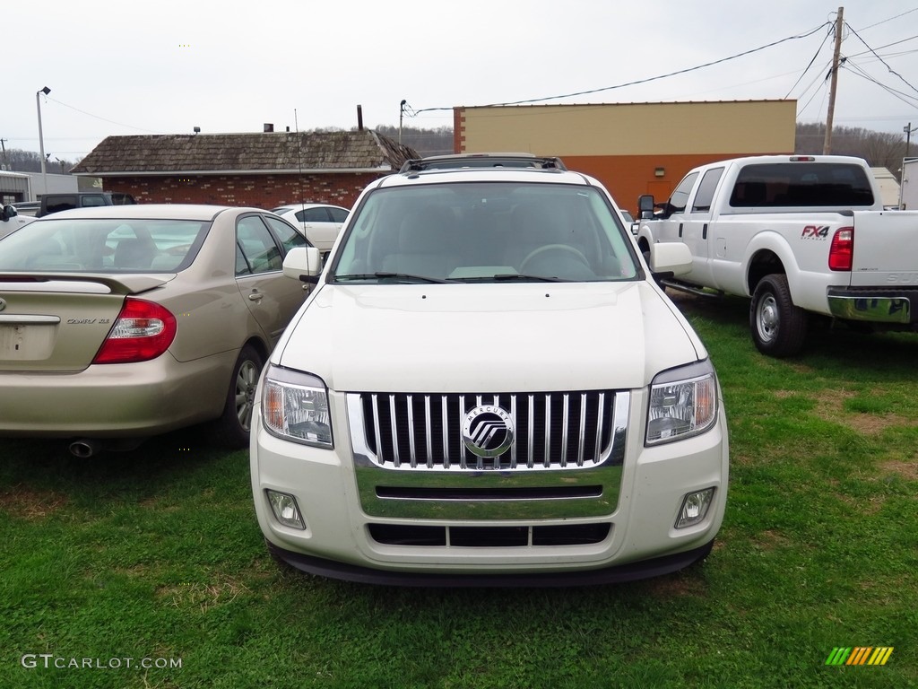 2011 Mariner Premier V6 AWD - White Suede / Black photo #2