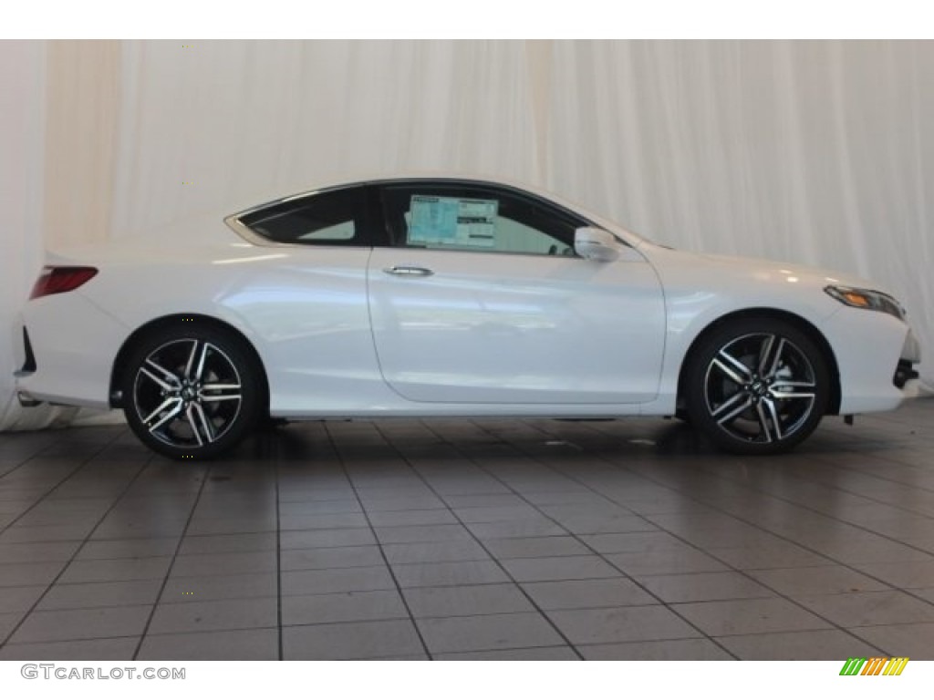 White Orchid Pearl 2016 Honda Accord Touring Coupe Exterior Photo #111991335