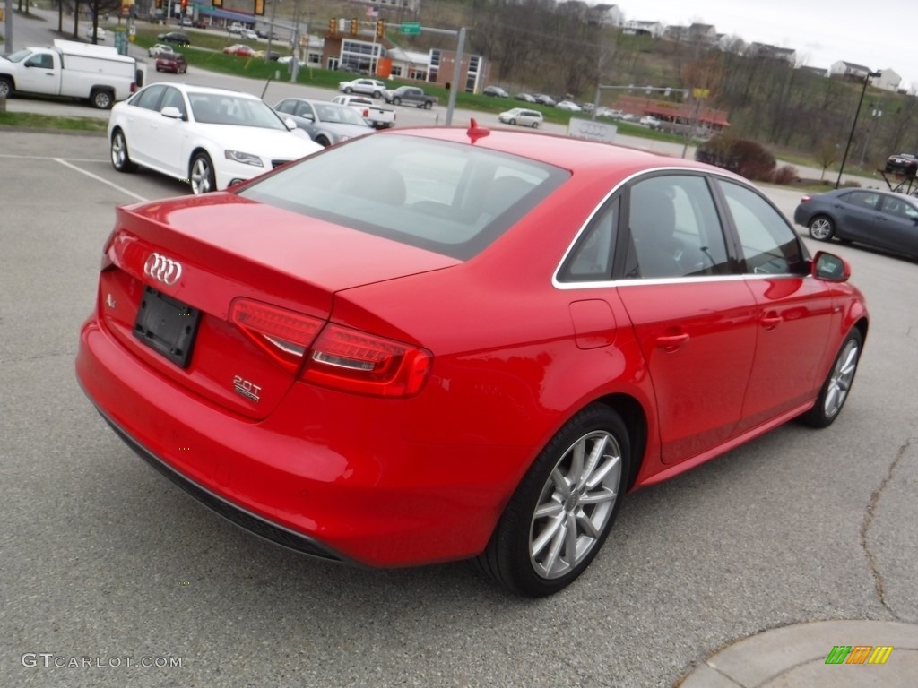 2015 A4 2.0T Premium Plus quattro - Brilliant Red / Black photo #11