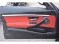 Coral Red 2016 BMW 3 Series 328i xDrive Gran Turismo Door Panel