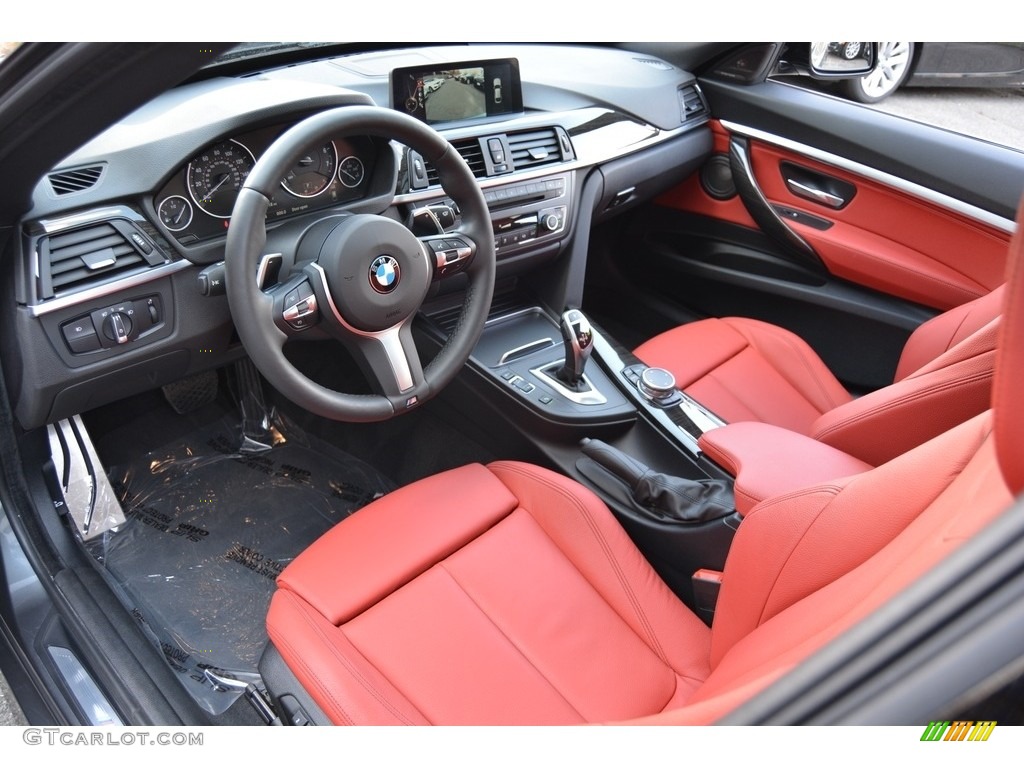 Coral Red Interior 2016 BMW 3 Series 328i xDrive Gran Turismo Photo #111991668