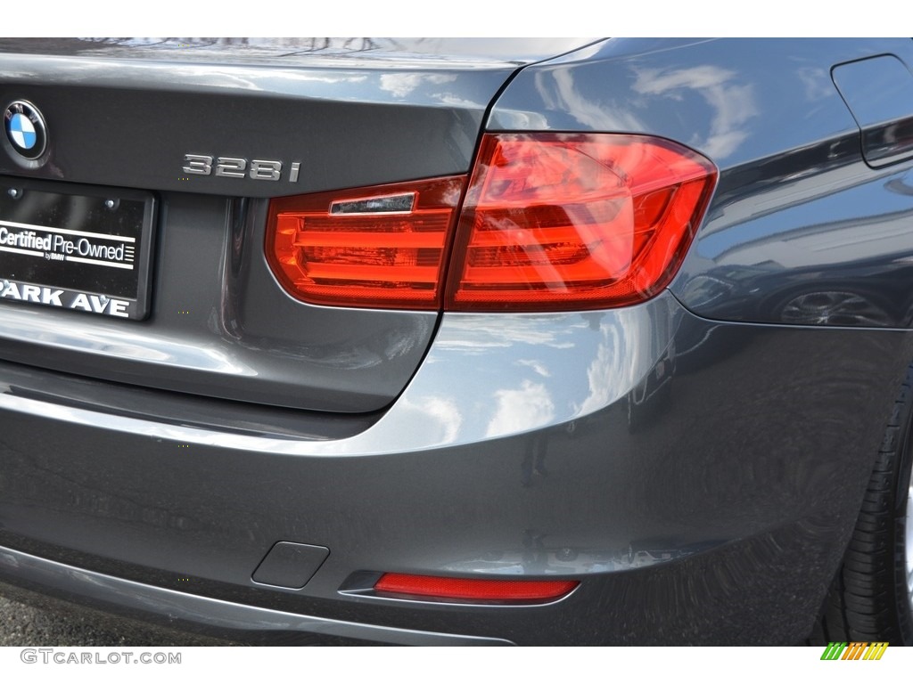 2013 3 Series 328i xDrive Sedan - Mineral Grey Metallic / Black photo #23