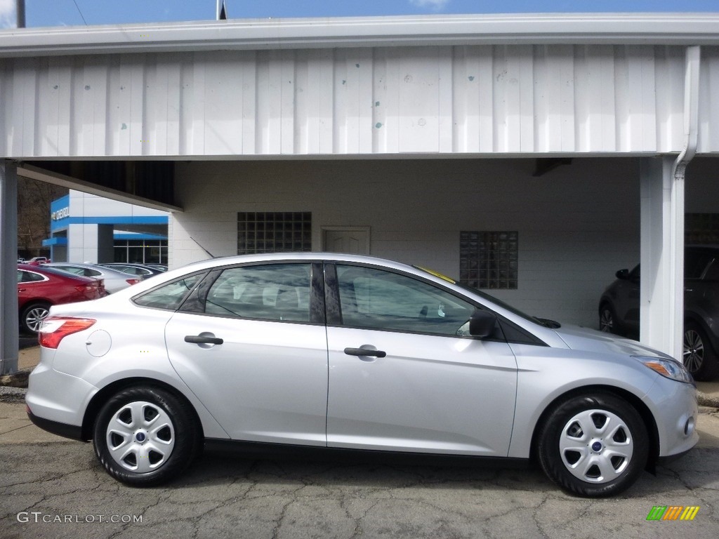 2014 Focus S Sedan - Ingot Silver / Charcoal Black photo #1