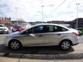 2014 Ingot Silver Ford Focus S Sedan  photo #7