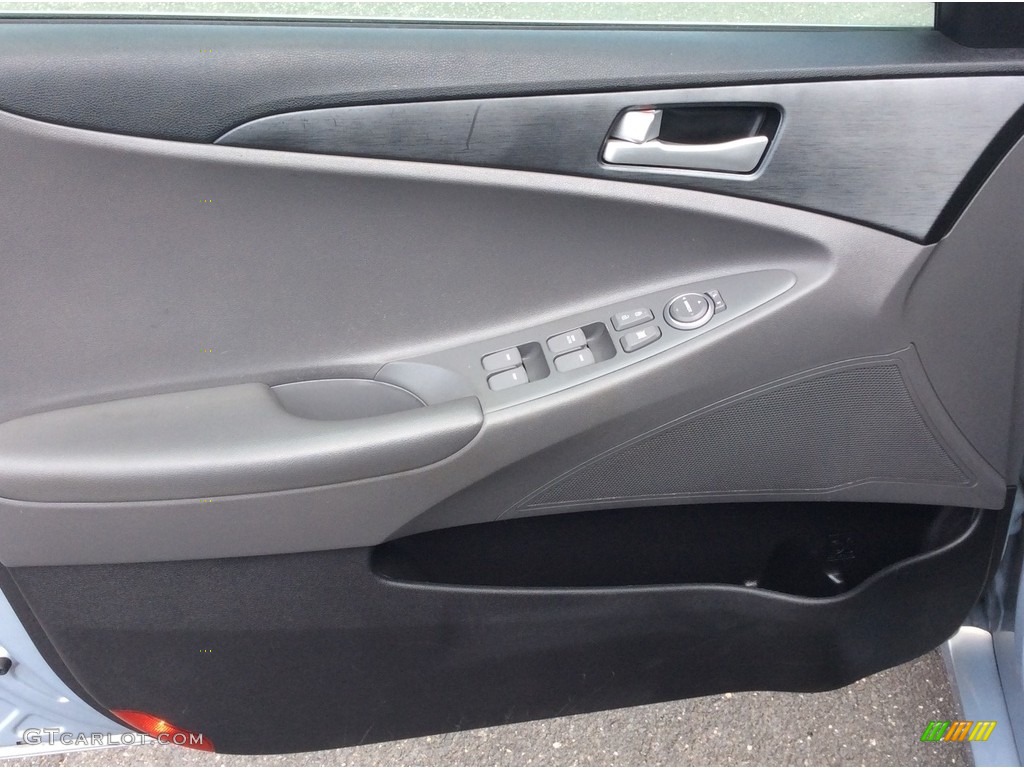 2011 Sonata GLS - Iridescent Silver Blue Metallic / Gray photo #7