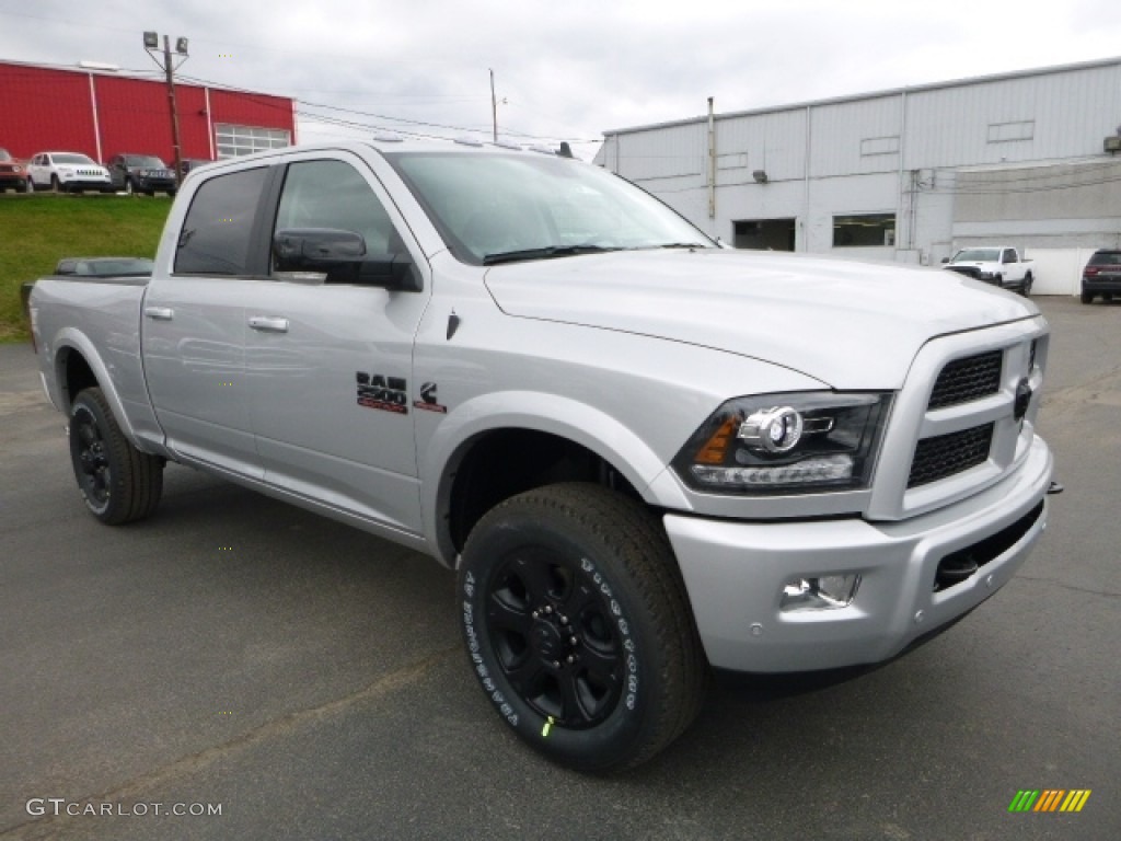 Bright Silver Metallic 2016 Ram 2500 Laramie Crew Cab 4x4 Exterior Photo #111996471