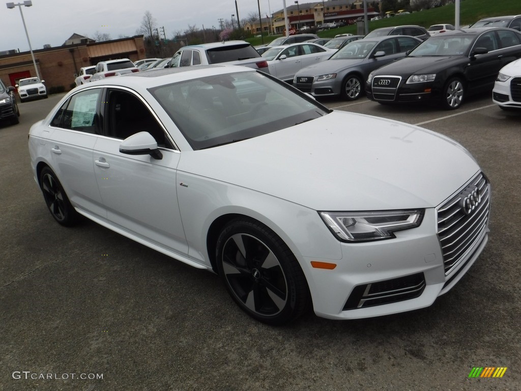 Glacier White Metallic 2017 Audi A4 2.0T Premium Plus quattro Exterior Photo #111996543