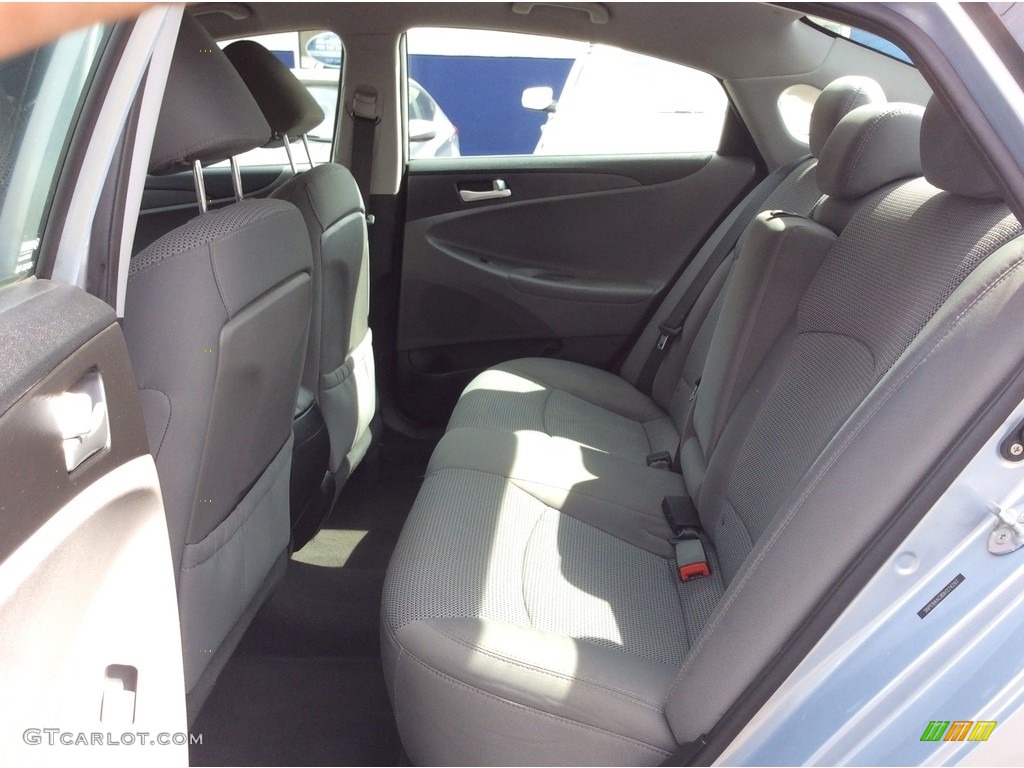 2011 Sonata GLS - Iridescent Silver Blue Metallic / Gray photo #21