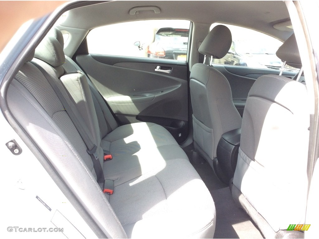 2011 Sonata GLS - Iridescent Silver Blue Metallic / Gray photo #24