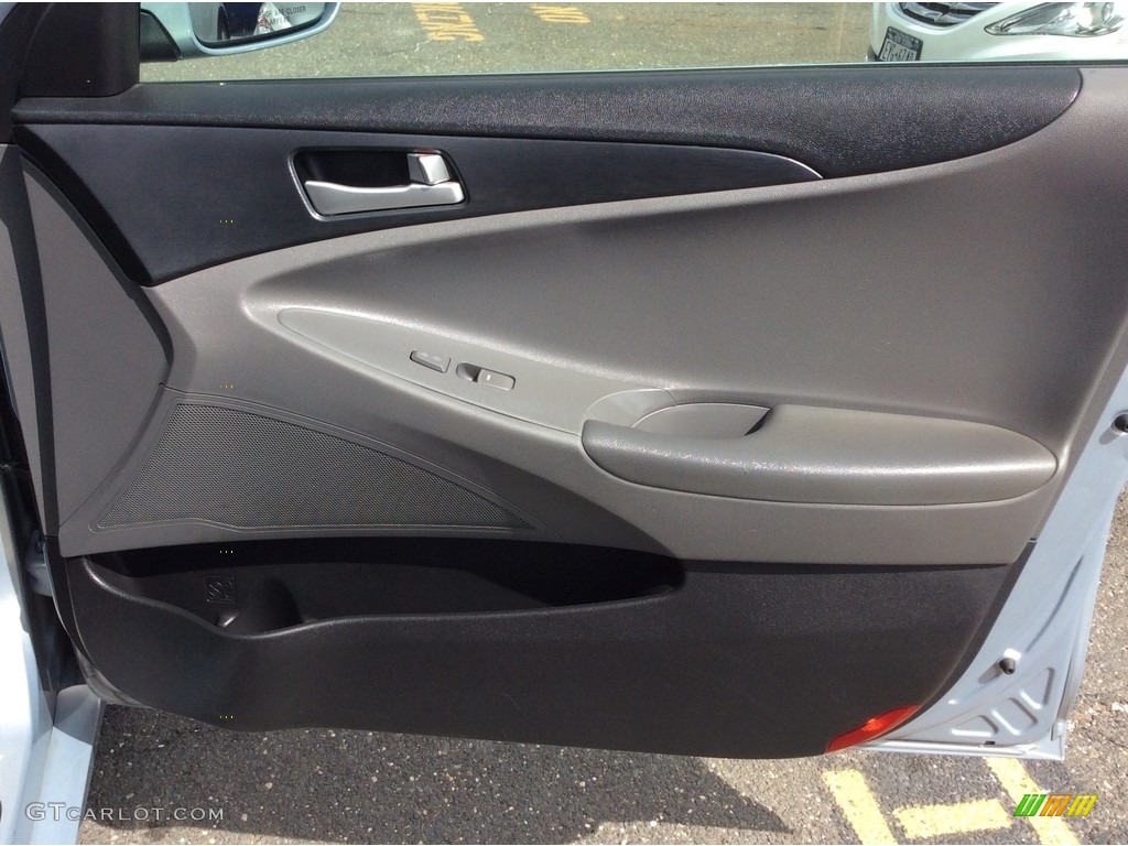 2011 Sonata GLS - Iridescent Silver Blue Metallic / Gray photo #25