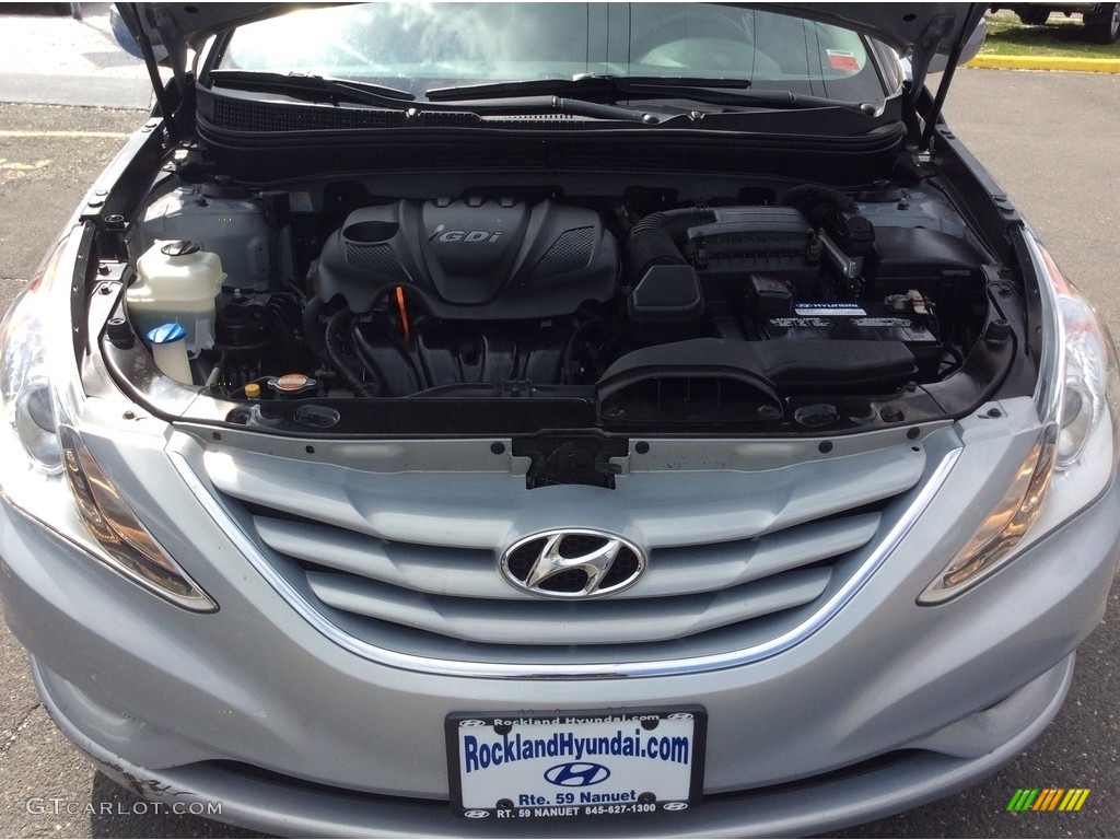 2011 Sonata GLS - Iridescent Silver Blue Metallic / Gray photo #30