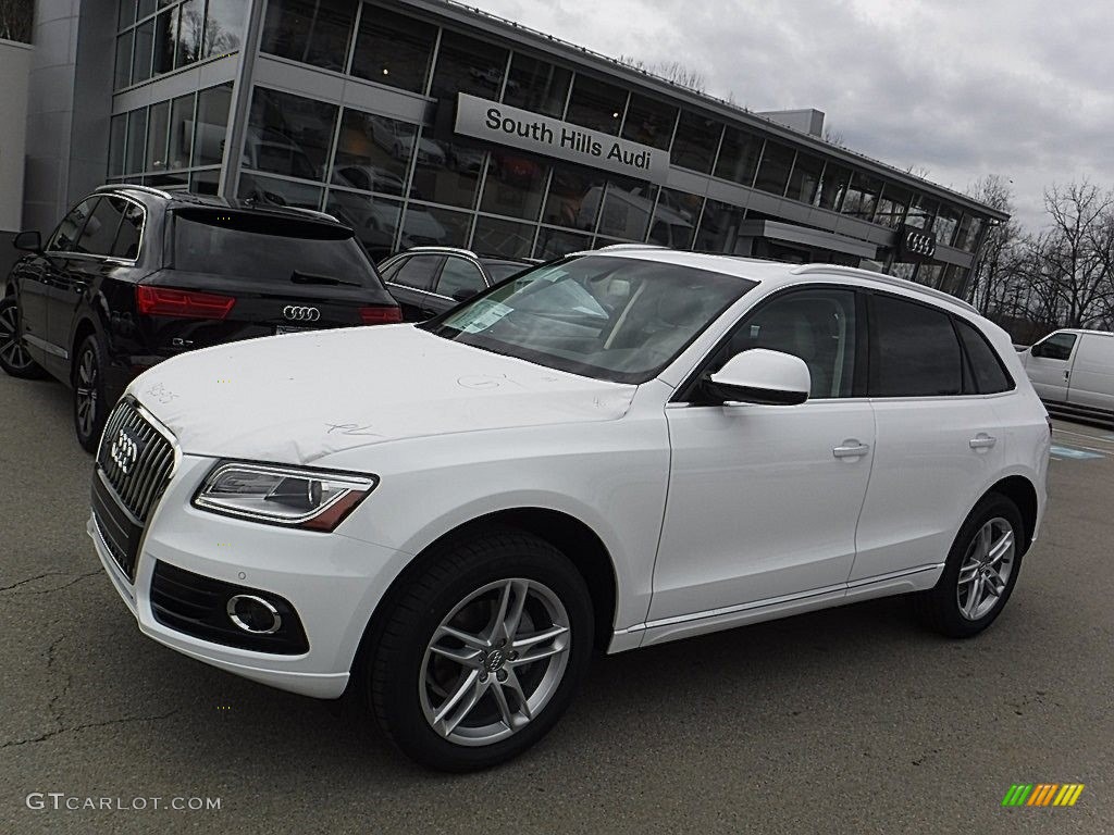 2016 Q5 2.0 TFSI Premium quattro - Ibis White / Pistachio Beige photo #1