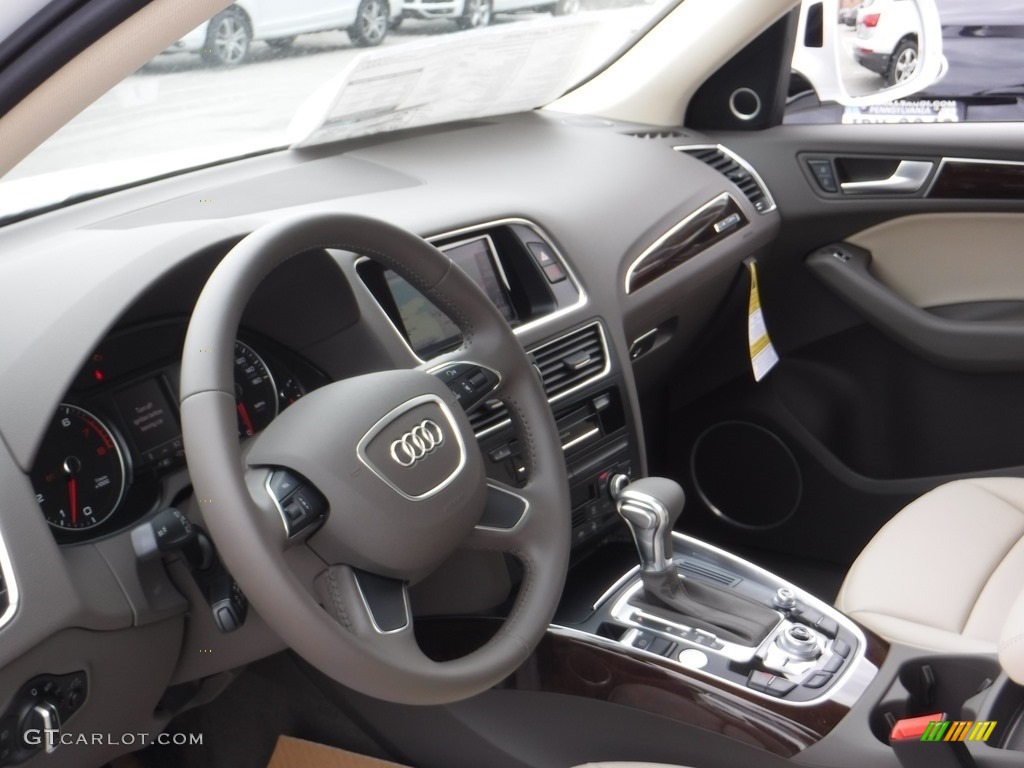 2016 Q5 2.0 TFSI Premium quattro - Ibis White / Pistachio Beige photo #20