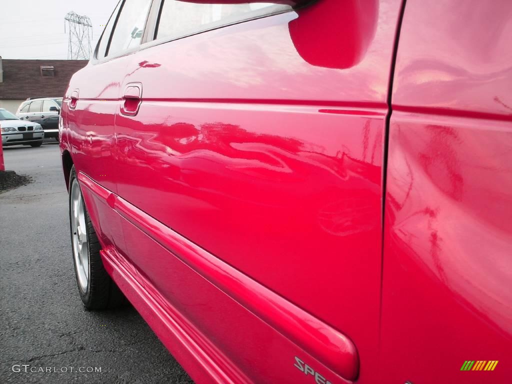 2002 Sentra SE-R - Aztec Red / Lava photo #11