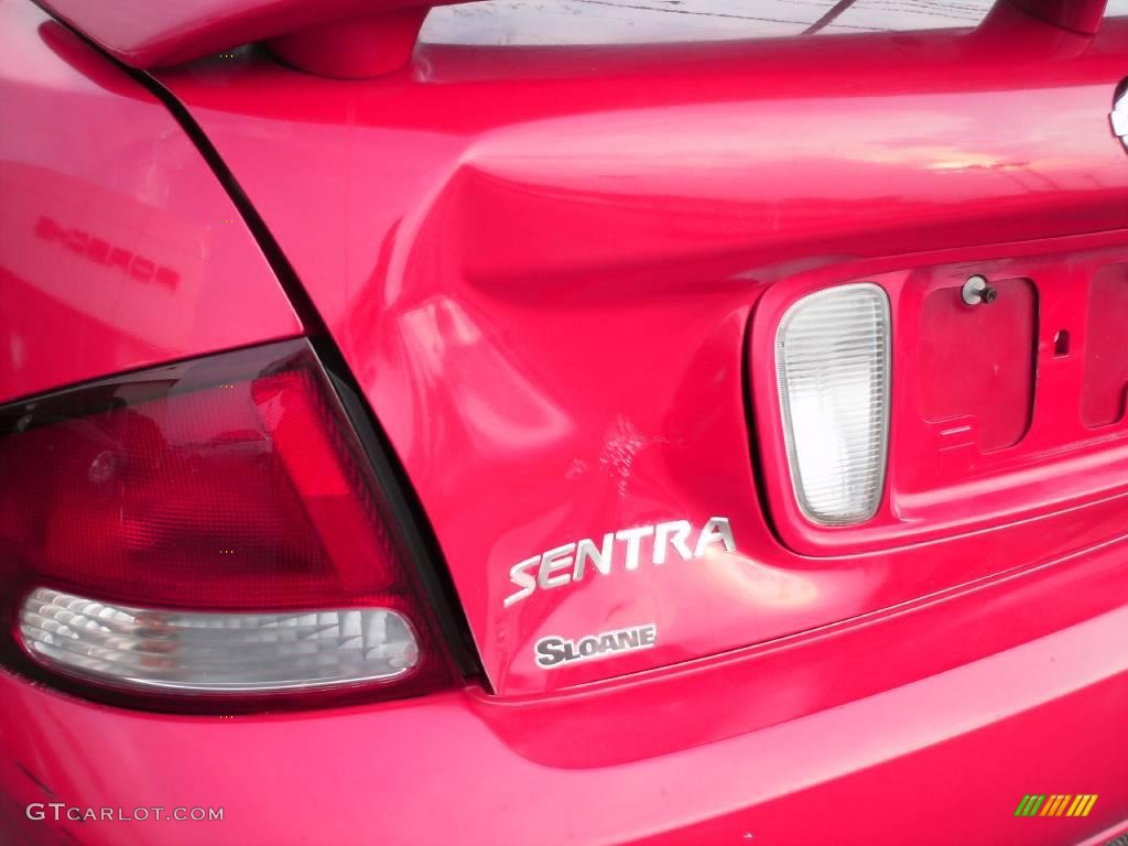 2002 Sentra SE-R - Aztec Red / Lava photo #14