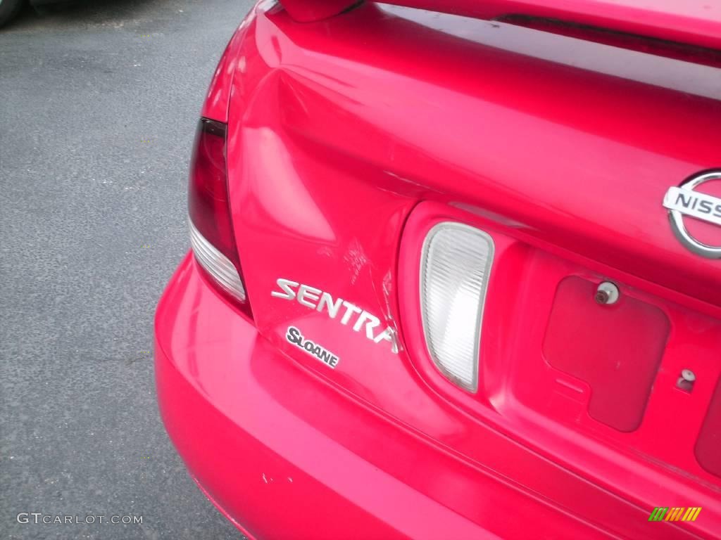 2002 Sentra SE-R - Aztec Red / Lava photo #15