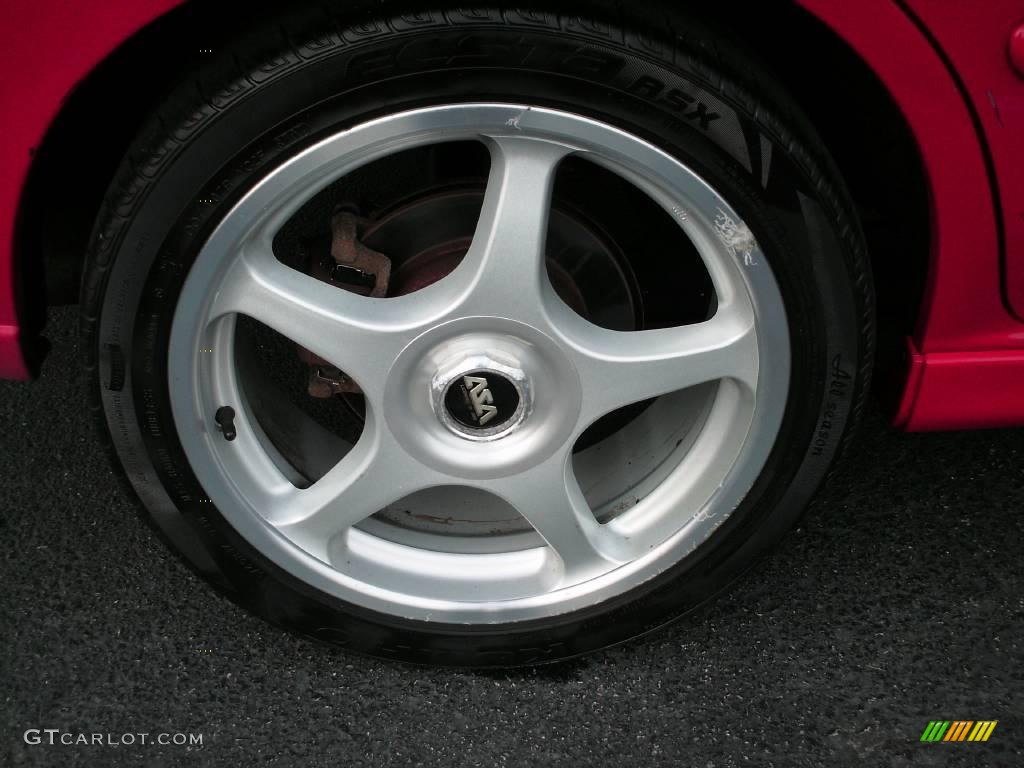 2002 Sentra SE-R - Aztec Red / Lava photo #18