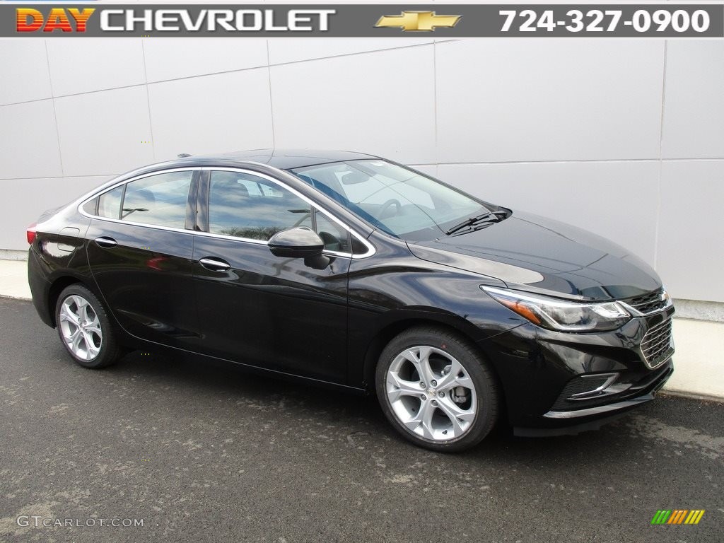 2016 Cruze Premier Sedan - Mosaic Black Metallic / Jet Black photo #1