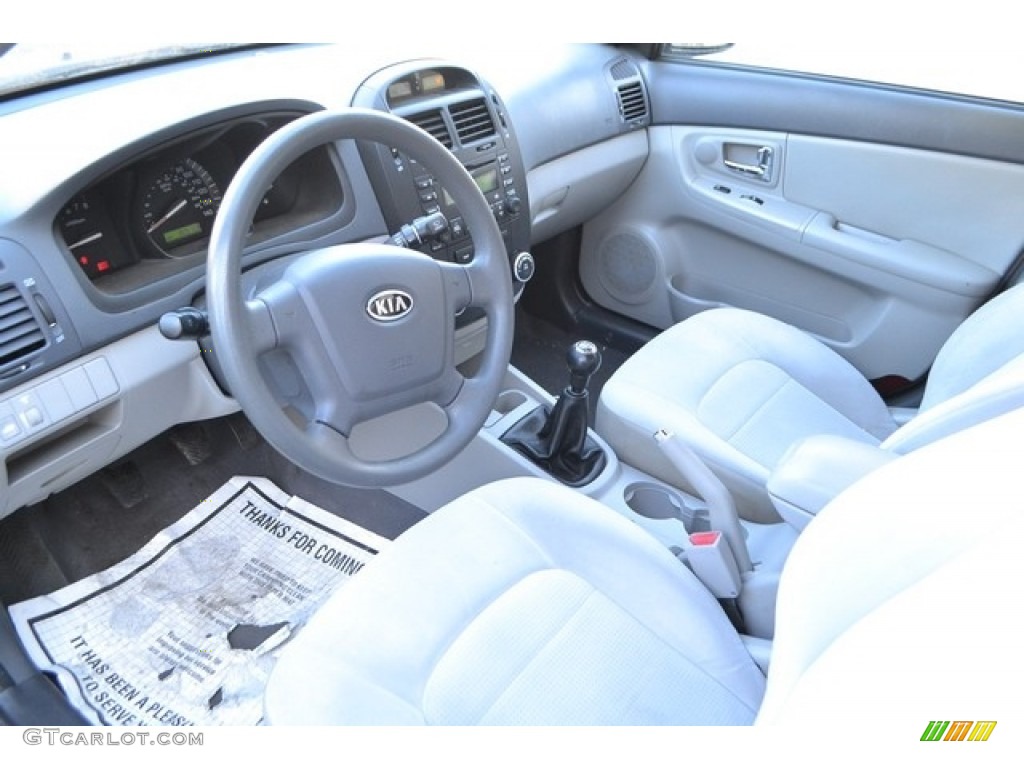 2009 Kia Spectra EX Sedan Interior Color Photos