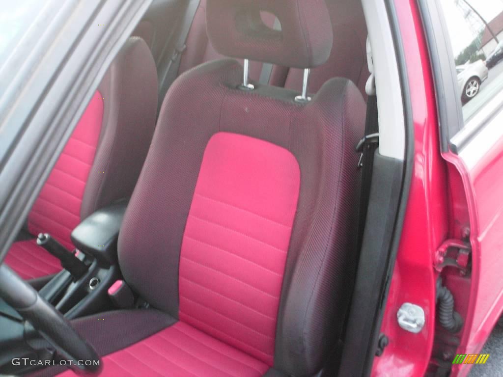 2002 Sentra SE-R - Aztec Red / Lava photo #22