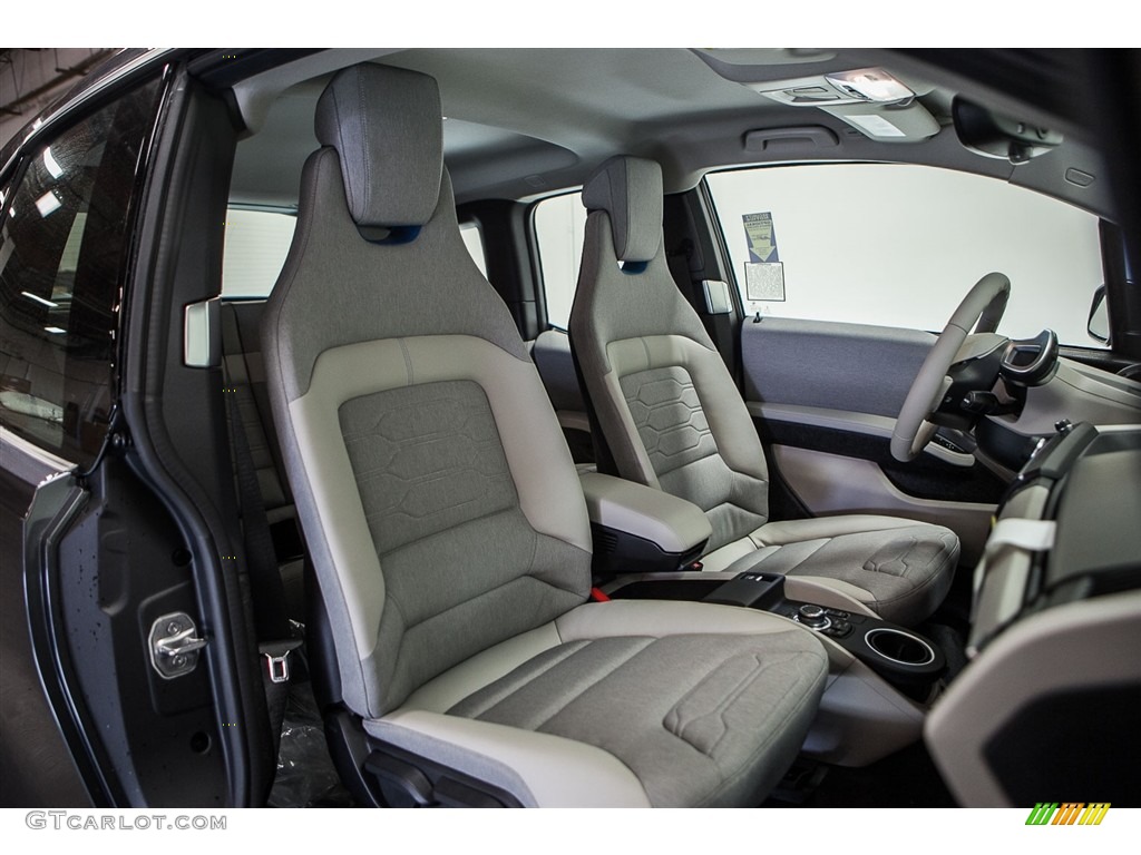 2016 BMW i3 with Range Extender Front Seat Photo #112000965