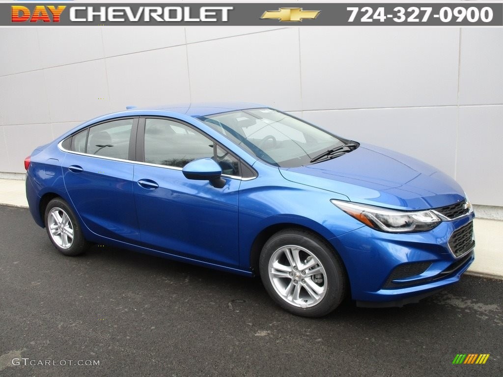 2016 Cruze LT Sedan - Kinetic Blue Metallic / Jet Black photo #1