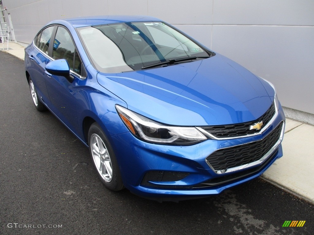 2016 Cruze LT Sedan - Kinetic Blue Metallic / Jet Black photo #9