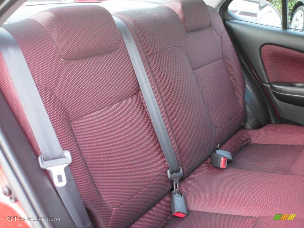 2002 Sentra SE-R - Aztec Red / Lava photo #30