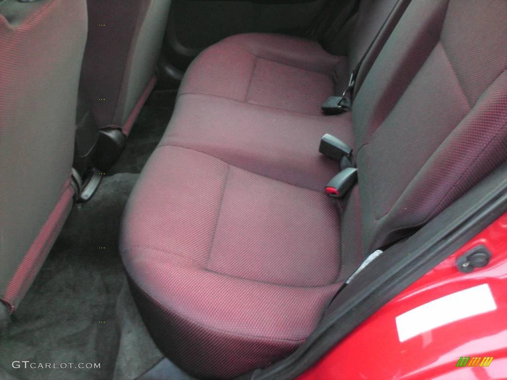 2002 Sentra SE-R - Aztec Red / Lava photo #36