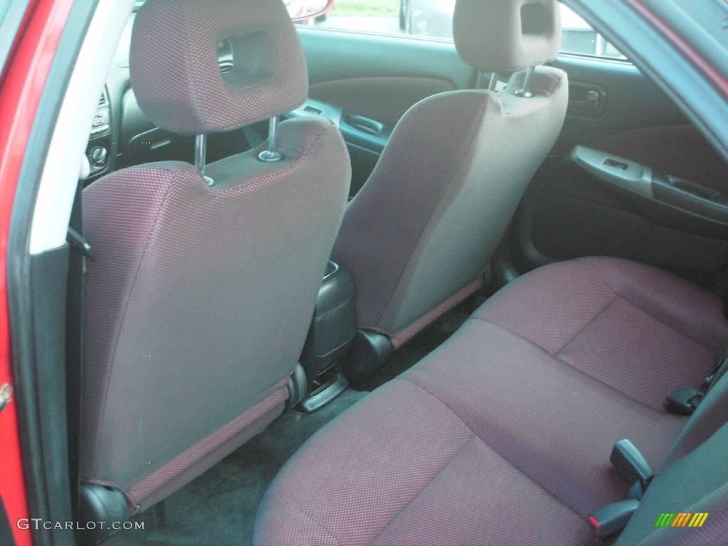 2002 Sentra SE-R - Aztec Red / Lava photo #37