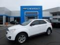 Summit White 2010 Chevrolet Equinox LS