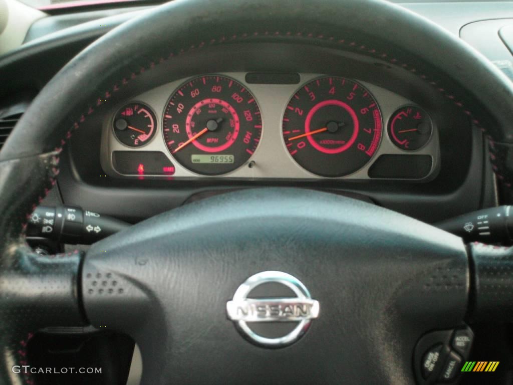 2002 Sentra SE-R - Aztec Red / Lava photo #43