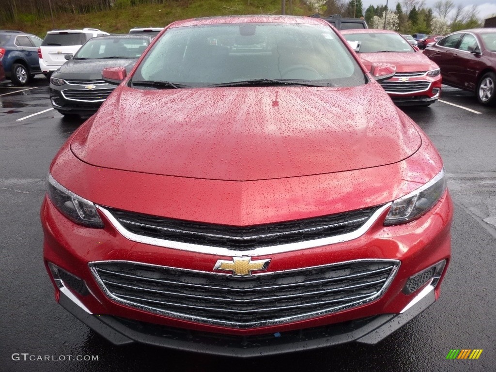 2016 Malibu LT - Crystal Red Tintcoat / Jet Black photo #2