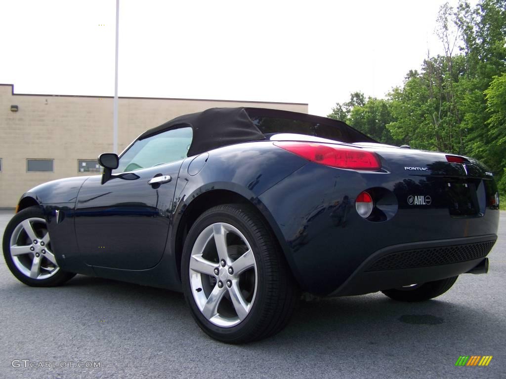 2006 Solstice Roadster - Deep Blue / Ebony photo #4