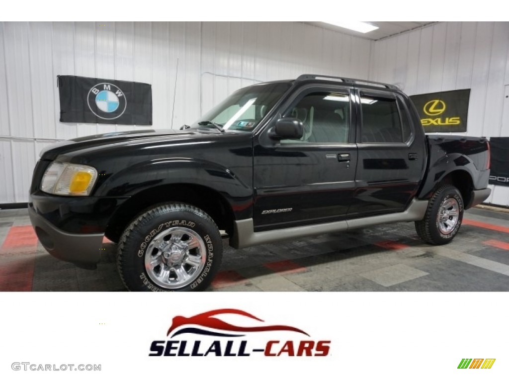 2001 Explorer Sport Trac  - Black / Dark Graphite photo #1