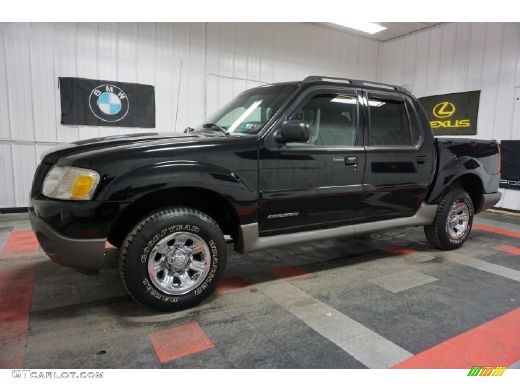 2001 Explorer Sport Trac  - Black / Dark Graphite photo #2